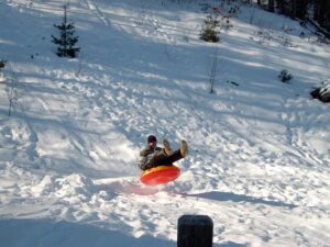 Snowtubing in Park City, UT