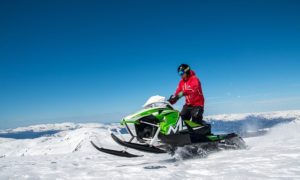 Snowmobiling in Park City, UT