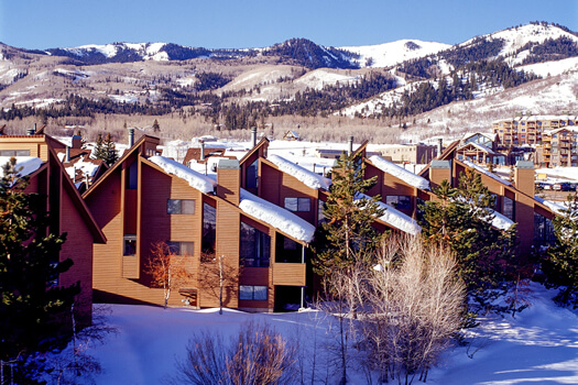 Red Pine Lodges Winter