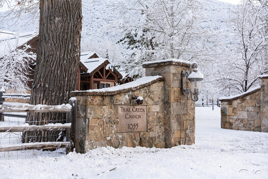 Trail Creek Canyon Winter