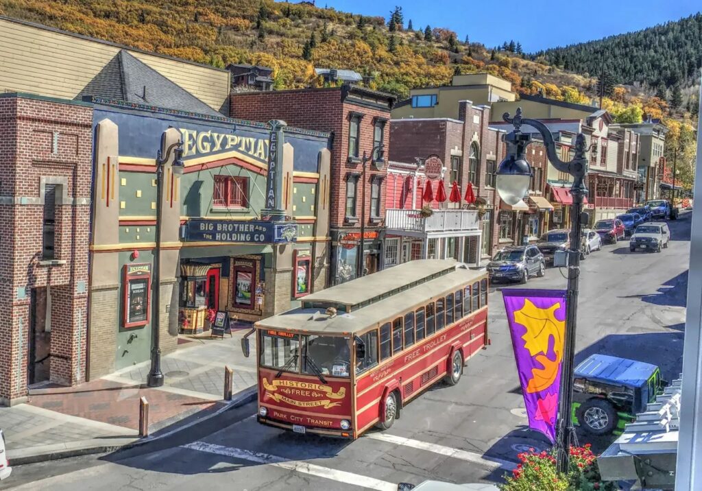 A view of Main Street in Park City.